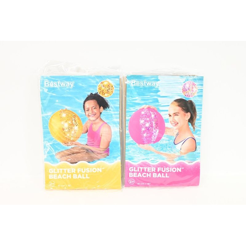 Piłka dmuchana z brokatem 41cm B31050 10670