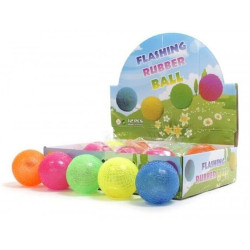 Piłka gumowa ze światłem D34784 74098