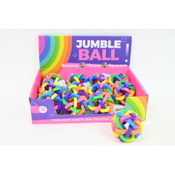 Piłka kłębek 12szt/disp 172403
