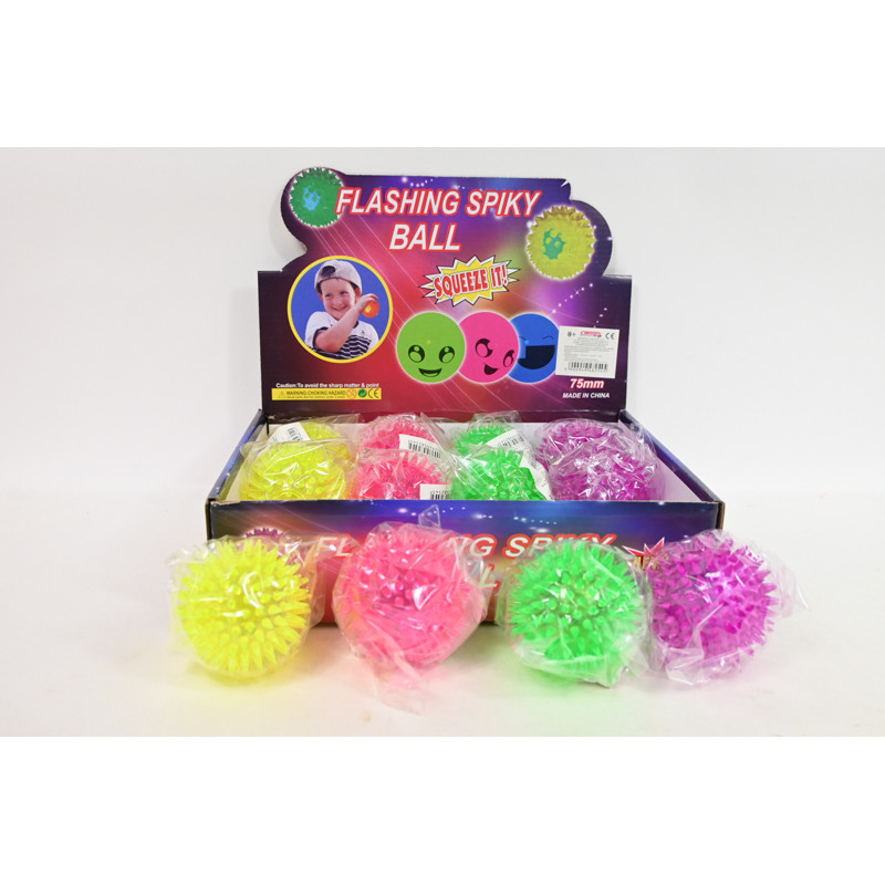 Piłka ze światłem 12szt/disp Z10246 82545