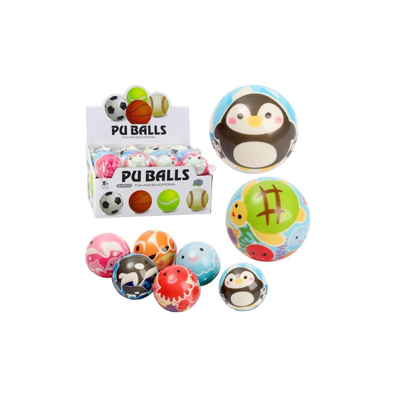 Piłka piankowa zwierzęta A-0801 82842