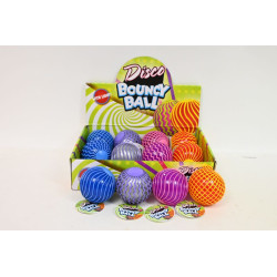 Piłka skacząca dyskot.św 6cm 4kol 621584 88232