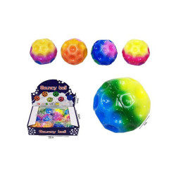 Piłka superodbijająca tęcza 7cm 12/op HPC03 50455