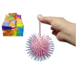 Piłka włochacz światło 24szt/box U797 67081