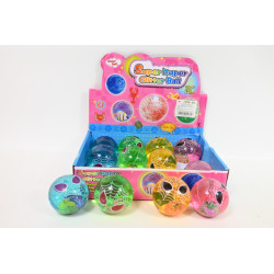 Piłka z wodą świecąca 12szt/disp Z9602 57826