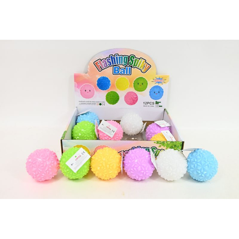 Piłka ze światłem 12szt/disp Z10209 80879