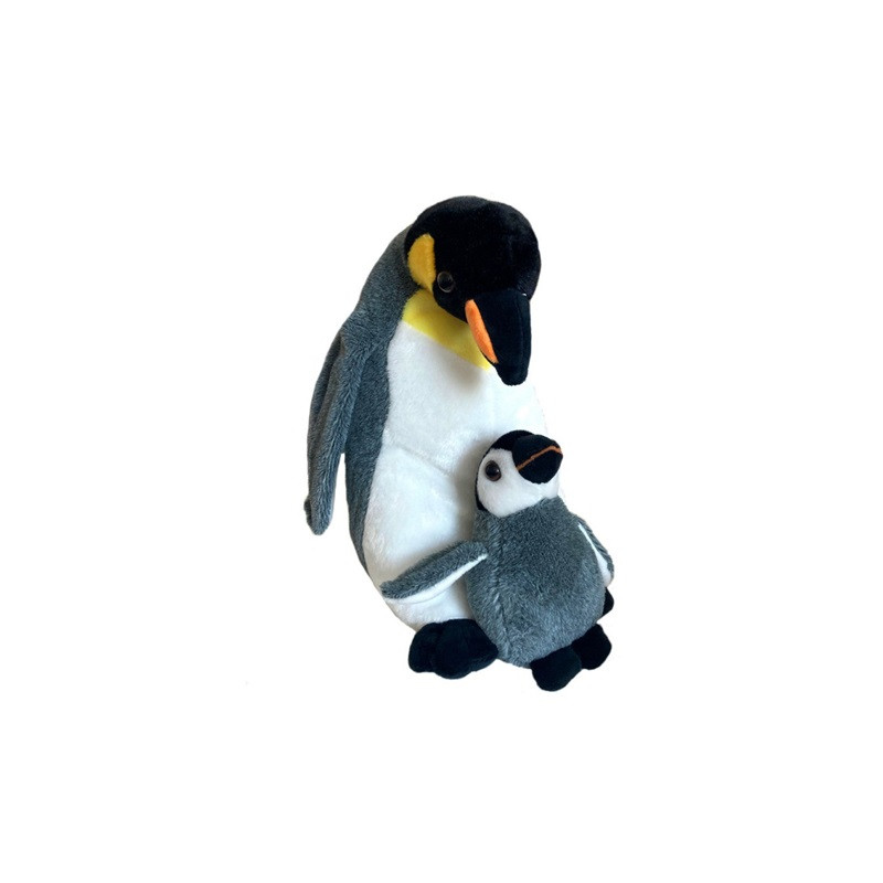 Pingwin z dzieckiem 20cm 13878 20970