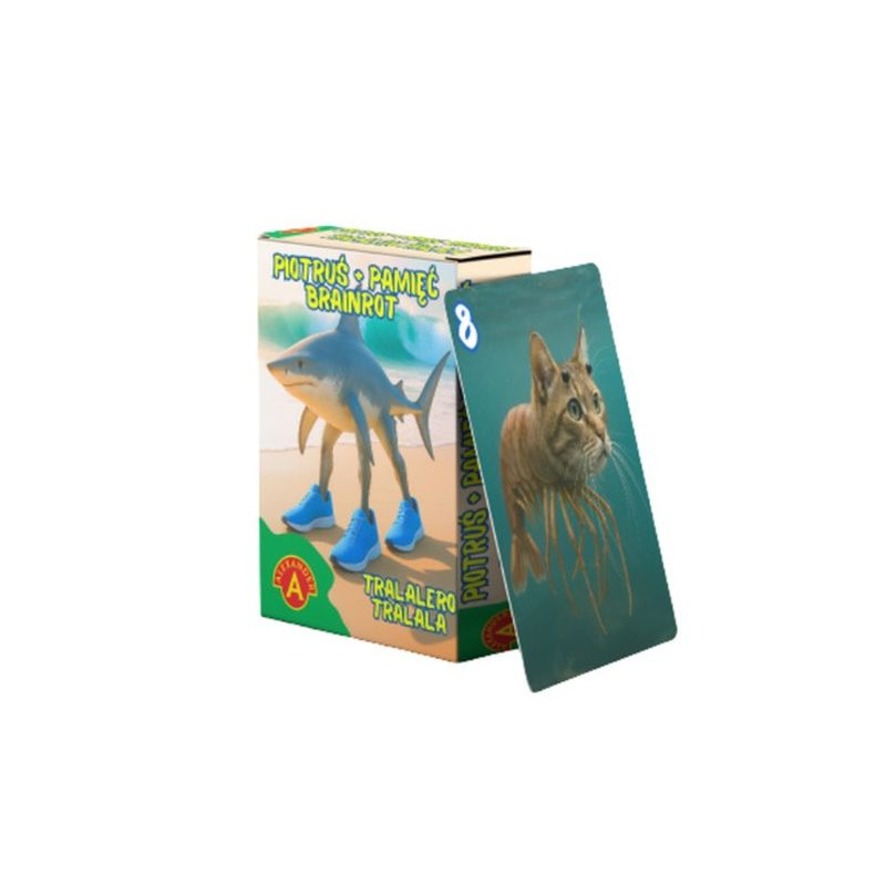 KARTY PIOTRUŚ + PAMIĘĆ BRAINROT TRALALERO TRALALA ALEXANDER