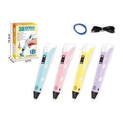 Pióro 3D + filament kabel USB 011600 81338