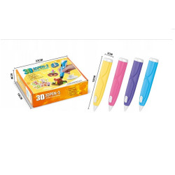 Pióro 3D + filament,stojak kabel USB 011601 81345