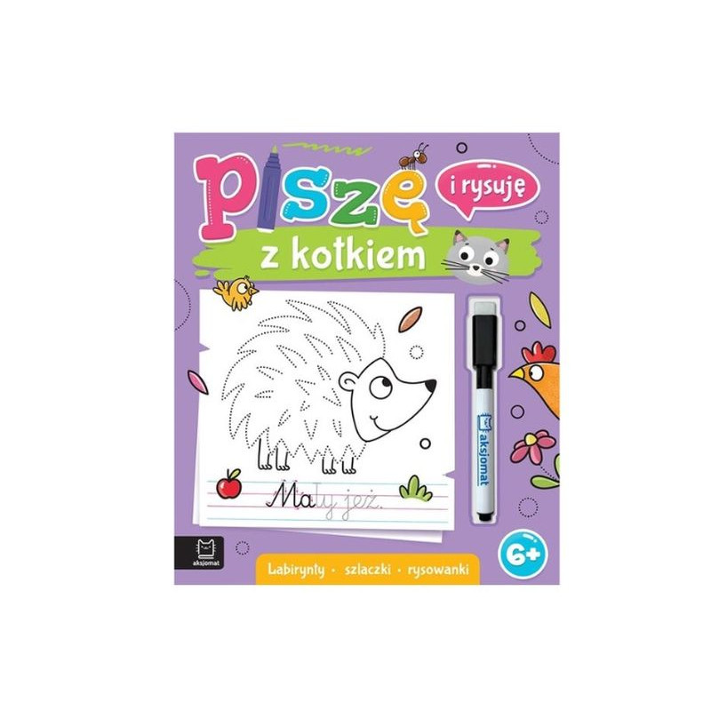 Piszę i rysuję z kotkiem Labir..,szlaczki... 39129