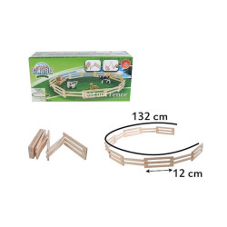 Płot zagroda drewno 132cm 1:32 610304 37923