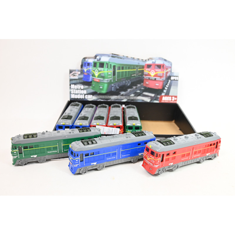 Pociag 18cm 8szt/disp G8222 09446