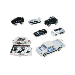 Pojazd policja 7cm metal HX172 46458