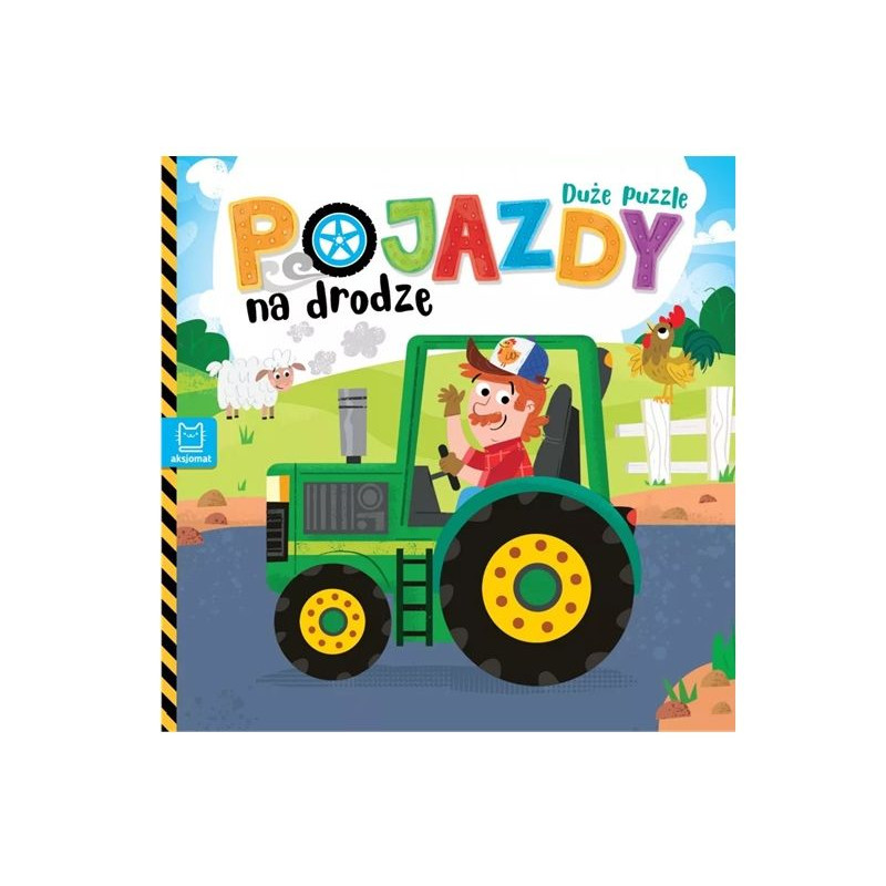 Pojazdy na drodze Duże puzzle 38184