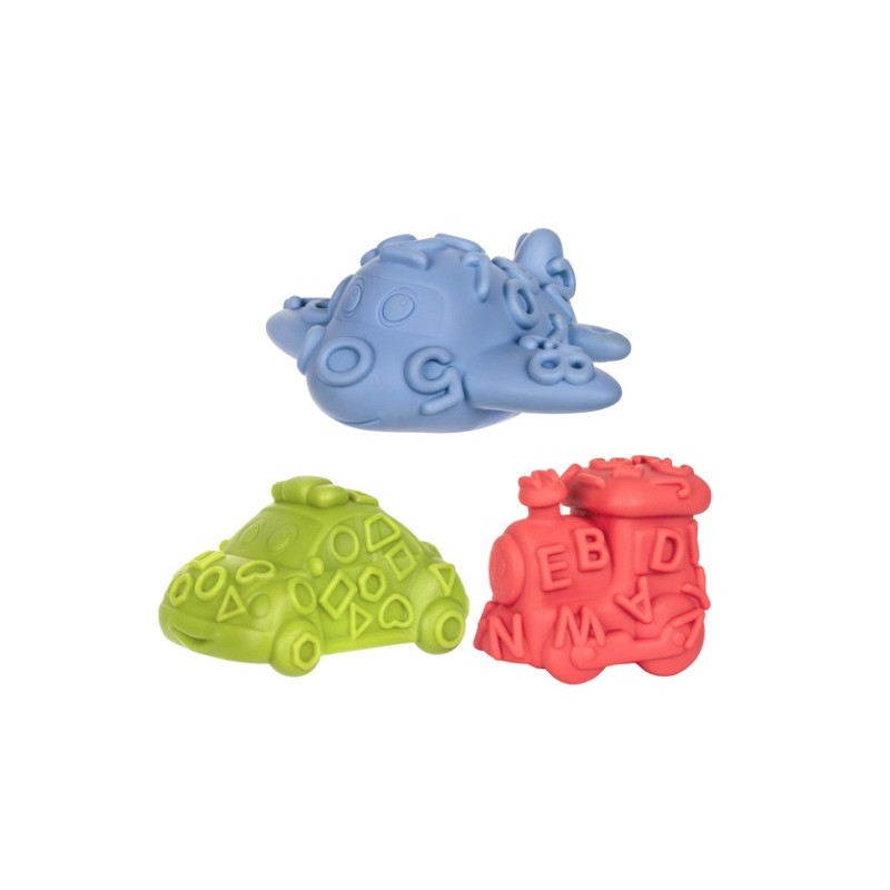 Pojazdy sensoryczne bez dziurki 3szt 521 75214