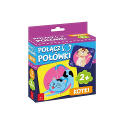 Połącz połówki Kotki 41329