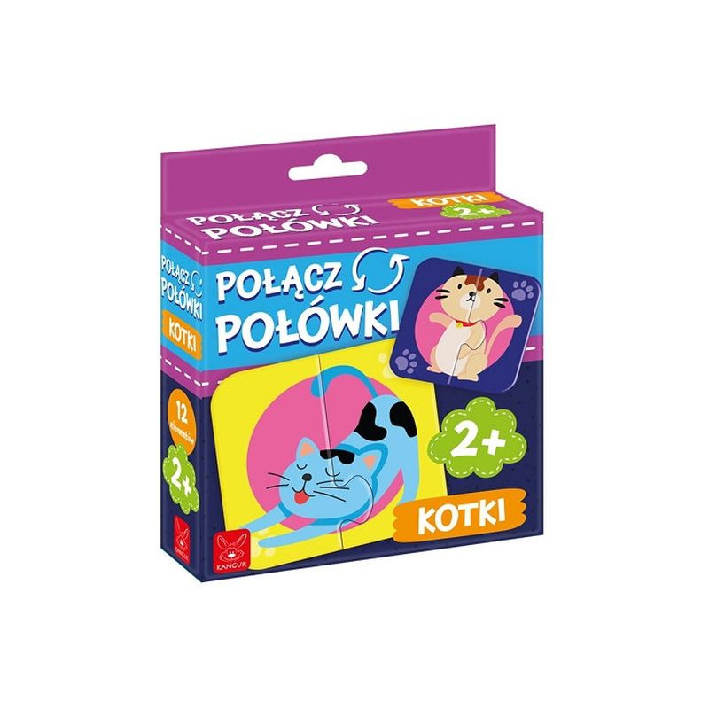 Połącz połówki Kotki 41329