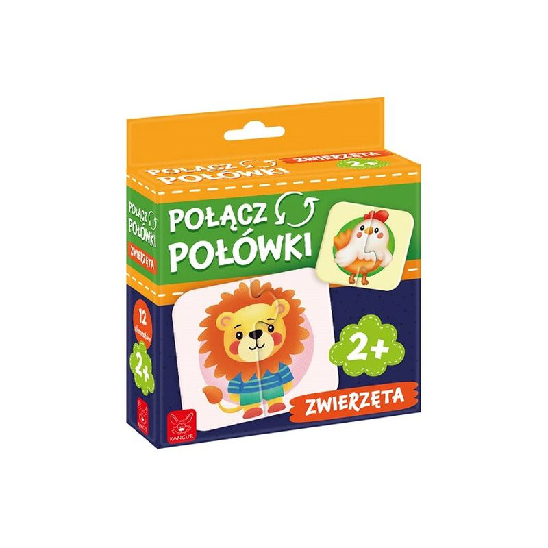 Połącz połówki Zwierzęta 41299