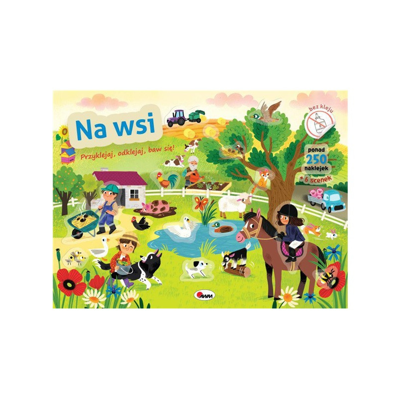 Przyklejaj odklejaj Baw się! Na wsi 15987
