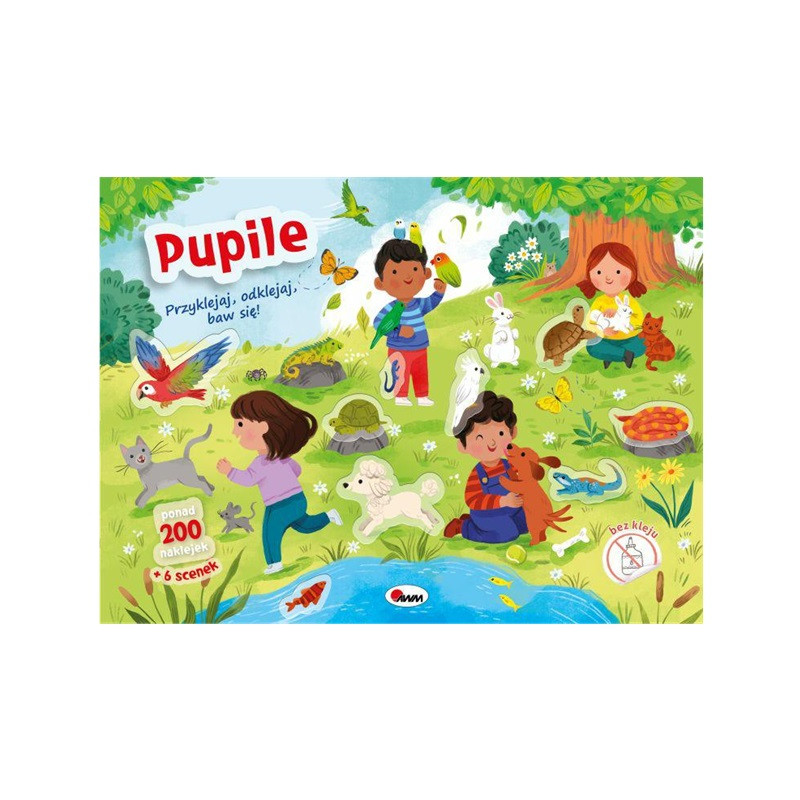 Przyklejaj odklejaj Baw się! Pupile 15970