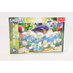 PUZZLE 100 Poznaj Smerfy /The Smurfs 16487