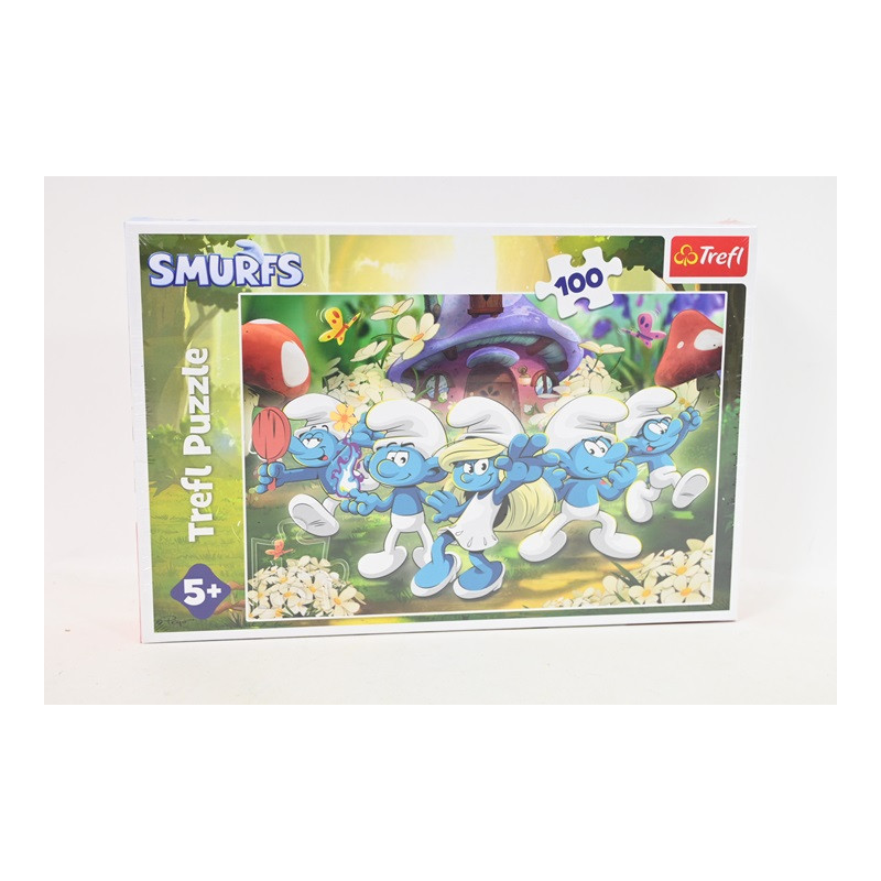 PUZZLE 100 Poznaj Smerfy /The Smurfs 16487