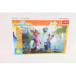 PUZZLE 100 Tajemnice Zootopii/Disney 16523
