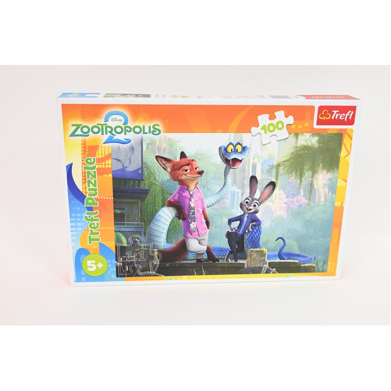 PUZZLE 100 Tajemnice Zootopii/Disney 16523