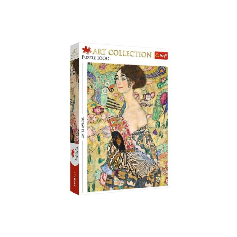 PUZZLE 1000 ArtColl Dama z wachlarzem 10925