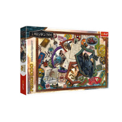 PUZZLE 1000 Bohaterowie Jak wytres.smoka 10959