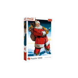 PUZZLE 1000 Coca-Cola Mikołaj na śniegu 10923