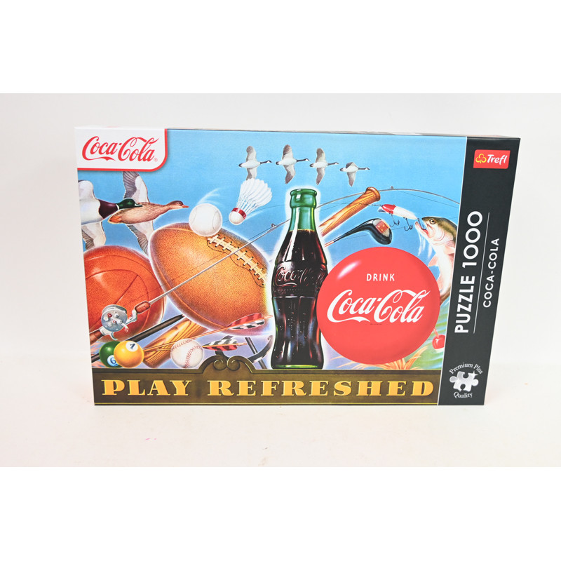 PUZZLE 1000 PremPlus Coca-Cola Chwila orzeźw.12101
