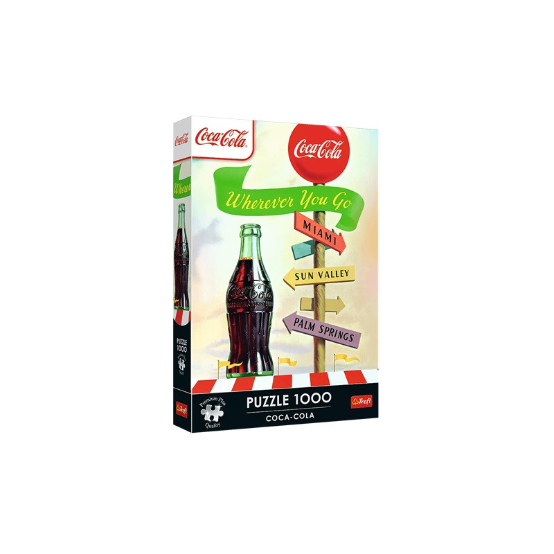 PUZZLE 1000 PremPlus CocaCola:Gdziekolw.zmi.12098