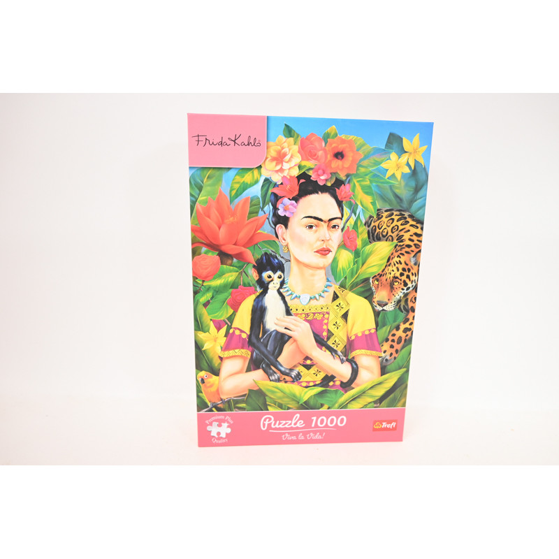 PUZZLE 1000 PremPlus FKahloPortret w dżungli 12094