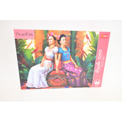 PUZZLE 1000 PremPlus FridaKahlo Dwa oblicza 12095