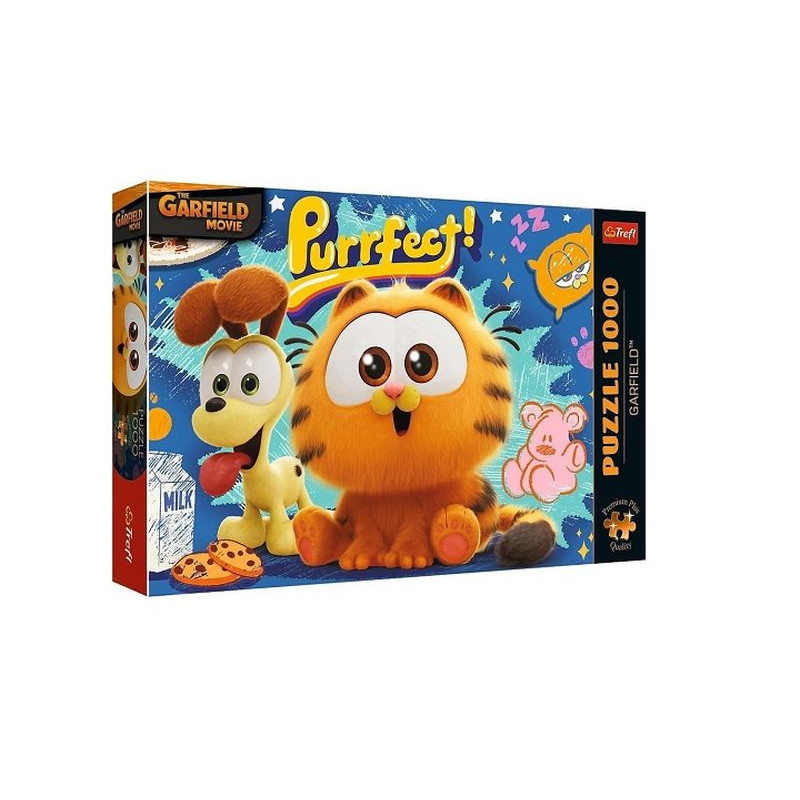 PUZZLE 1000 PremPlus Garfield 12084