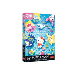PUZZLE 1000 PremPlus HelloKitty Letni relaks 12067