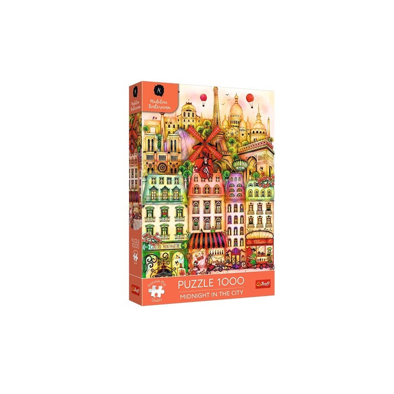 PUZZLE 1000 PremPlus O północy w Paryżu 12073