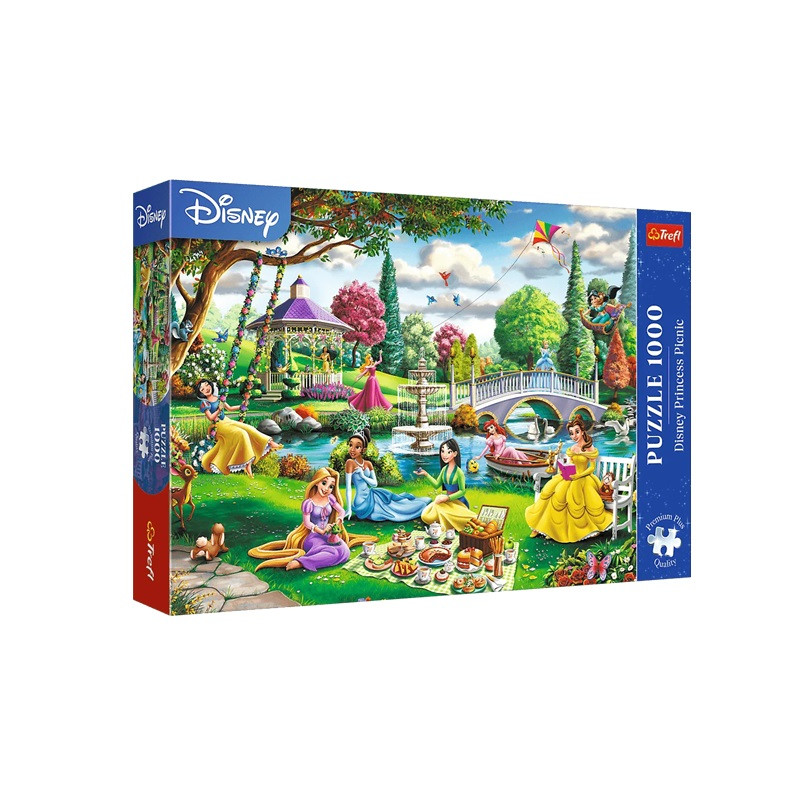 PUZZLE 1000 PremPlus Piknik z księżniczkami 10919