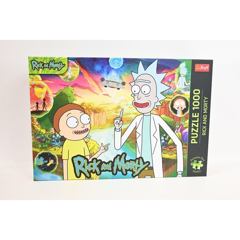 PUZZLE 1000 PremPlus Rick i Morty 10838