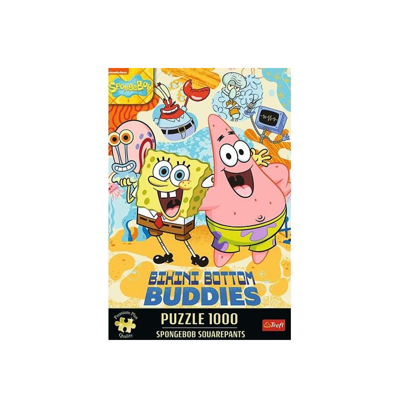 PUZZLE 1000 PremPlus SpongeBob Kanciasto 12081