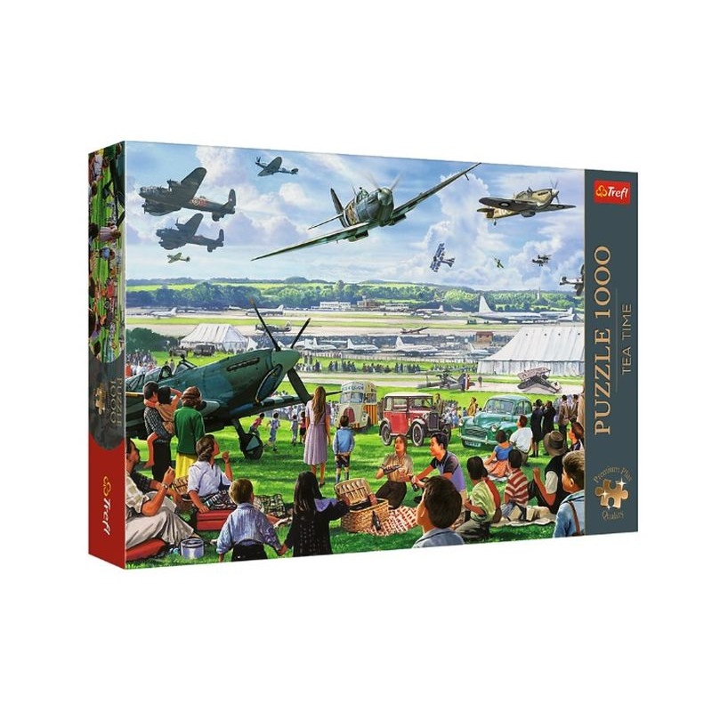 PUZZLE 1000 PremPlus Tea Time:Pokaz lotniczy 10846