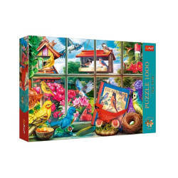 PUZZLE 1000 PremPlus TeaTime: Świat ptaków 10850