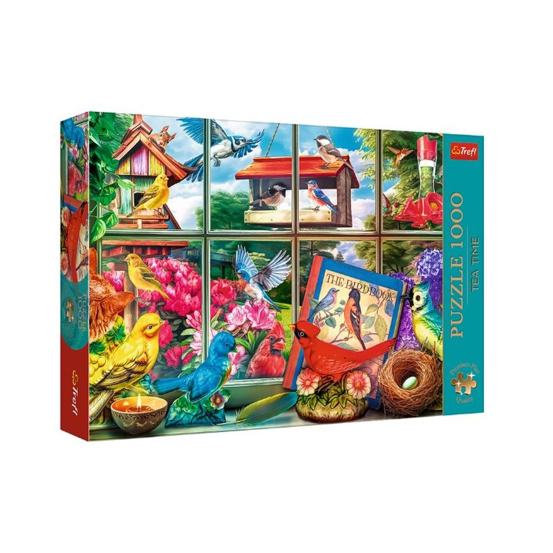 PUZZLE 1000 PremPlus TeaTime: Świat ptaków 10850