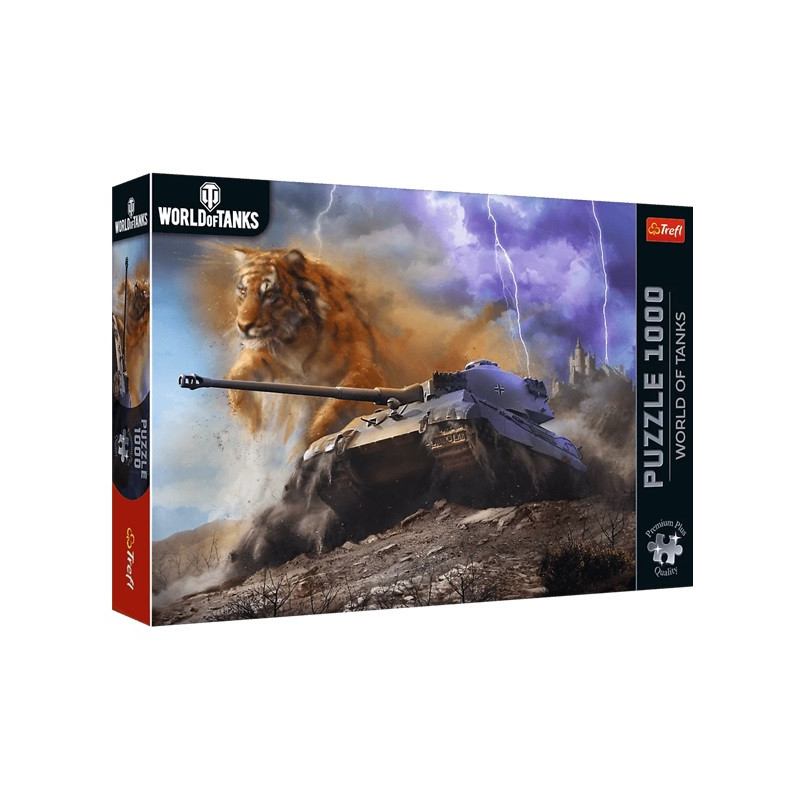 PUZZLE 1000 PremPlus World of Tanks:TygrysII 12089