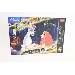 PUZZLE 1000 PremPlus Zakochany Kundel 10830