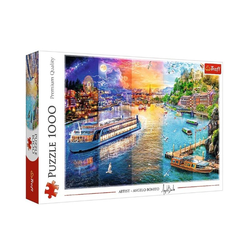 PUZZLE 1000 Rejs po rzece 10860