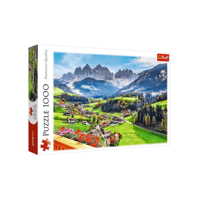 PUZZLE 1000 St.Magdalena Dolomity Włochy 10946