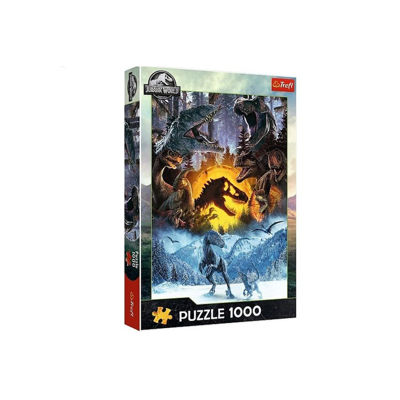 PUZZLE 1000 W świecie Parku Jurajskiego 10939